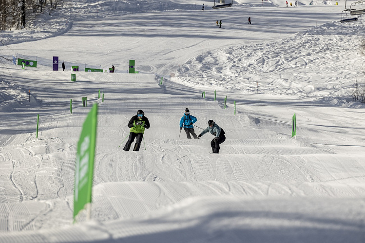 «Роза Хутор» и МегаФон запустили уникальную для России горнолыжную трассу, фото 2 - круглогодичный курорт «Роза Хутор»