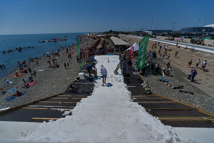 На морском пляже курорта успешно завершились соревнования по джиббингу, фото 3 - круглогодичный курорт «Роза Хутор»