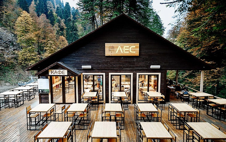 ​Кафе «Лес», фото 12 - круглогодичный курорт «Роза Хутор»